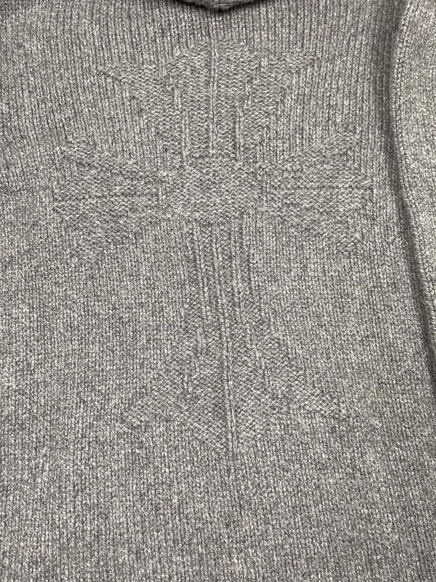 Chrome Hearts Cashmere Cross Patch Sweater