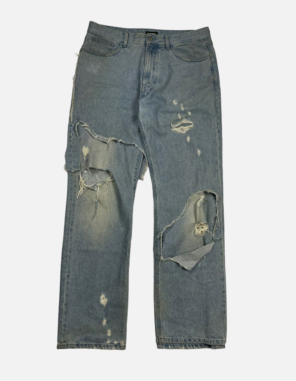 Raf Simons Destroyed Jeans
