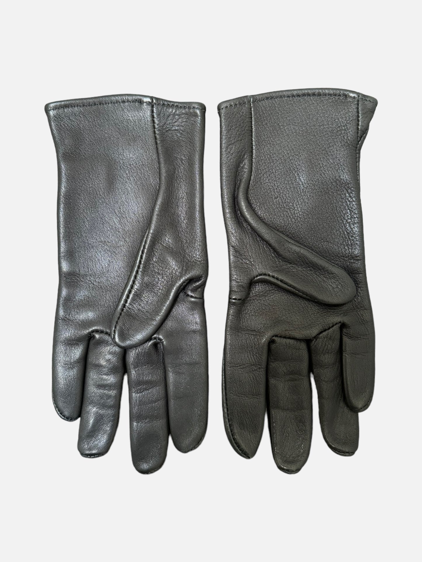 Chrome Hearts Leather Cross Gloves