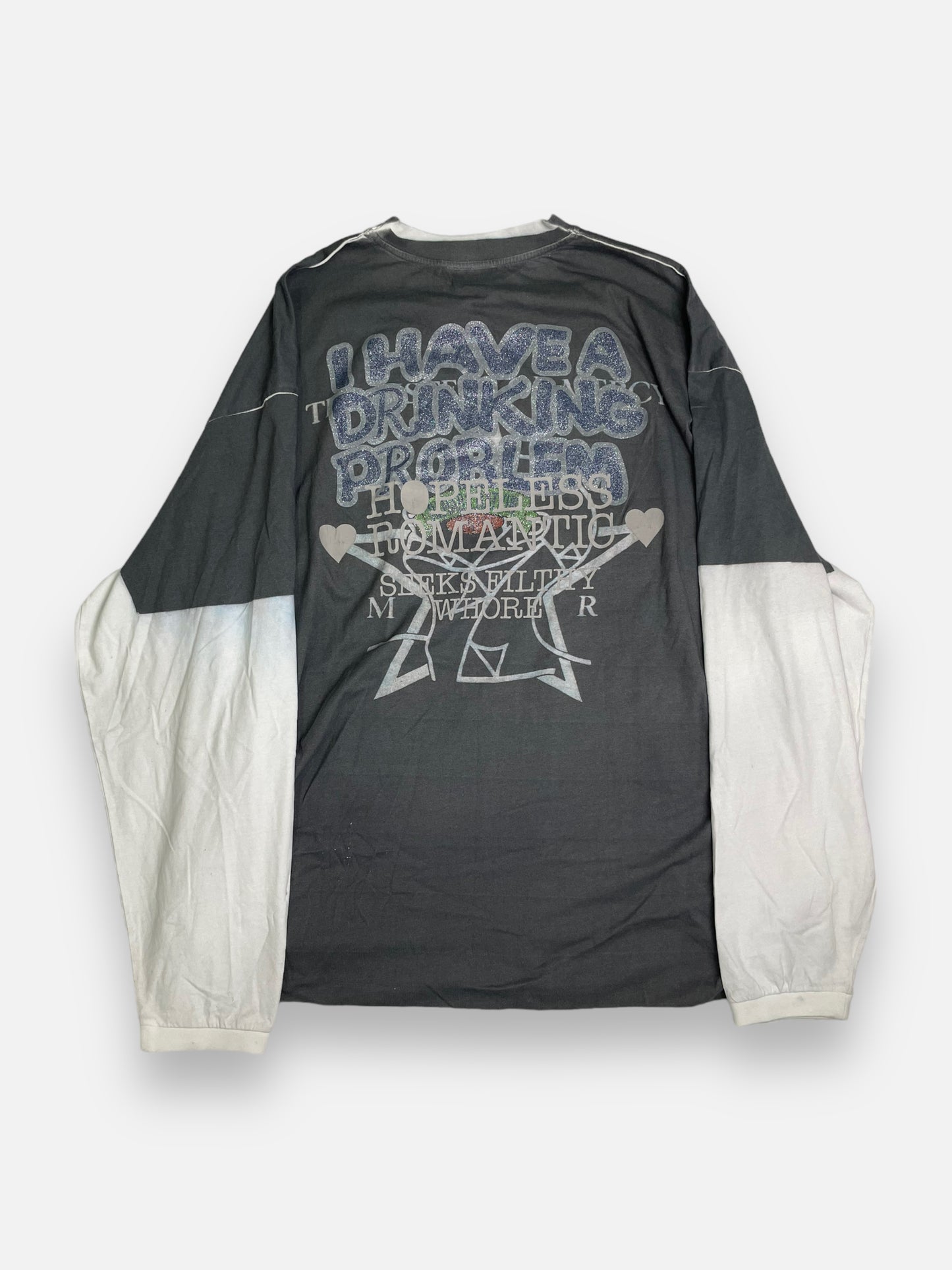 Vetements “drinking problem” long sleeve shirt