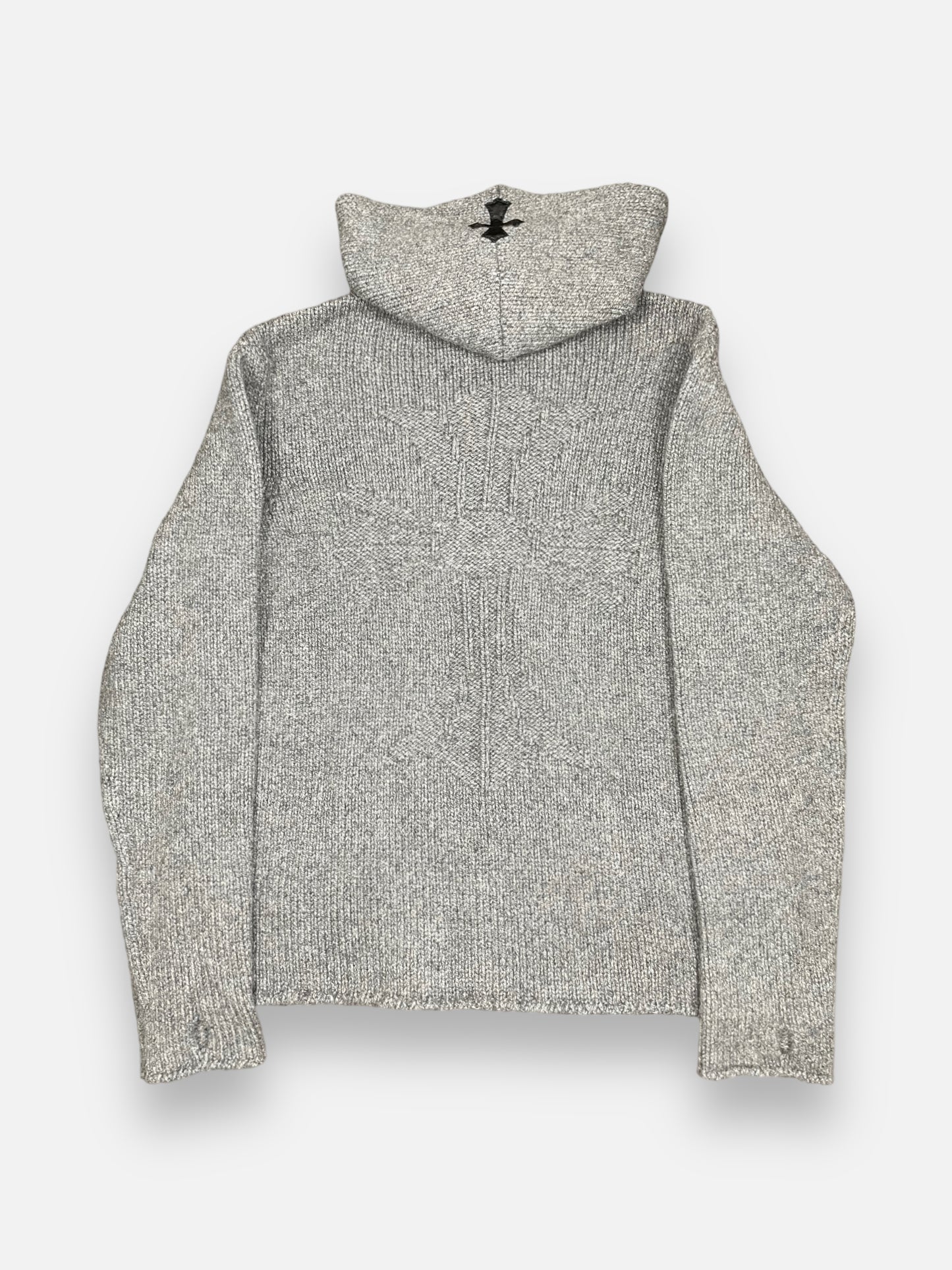 Chrome Hearts Cashmere Cross Patch Sweater