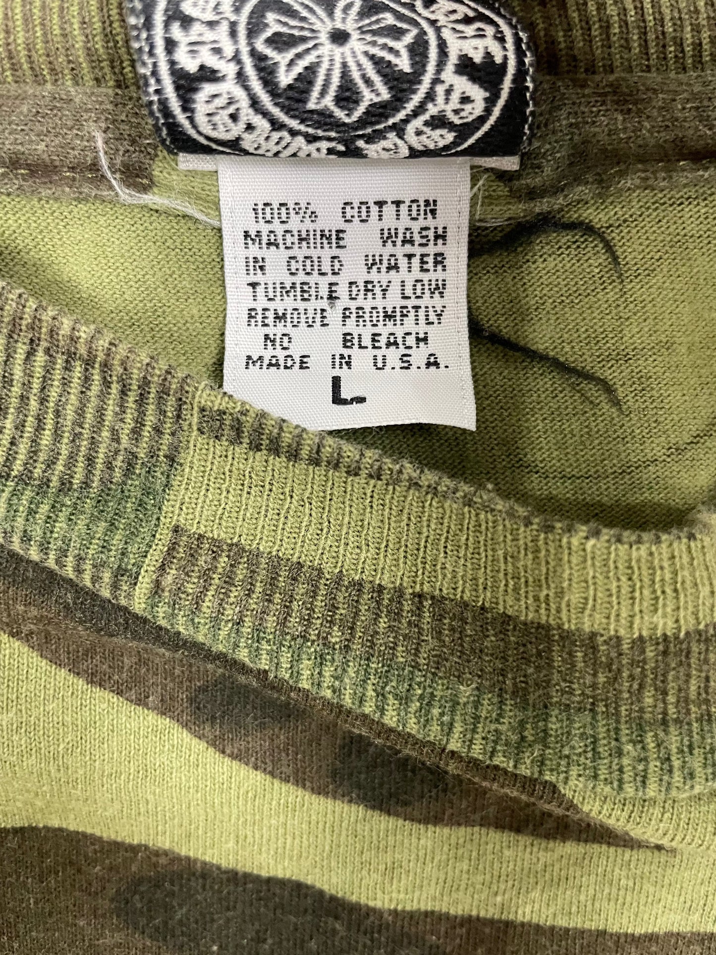 Chrome Hearts Cross Patch Camo shirt