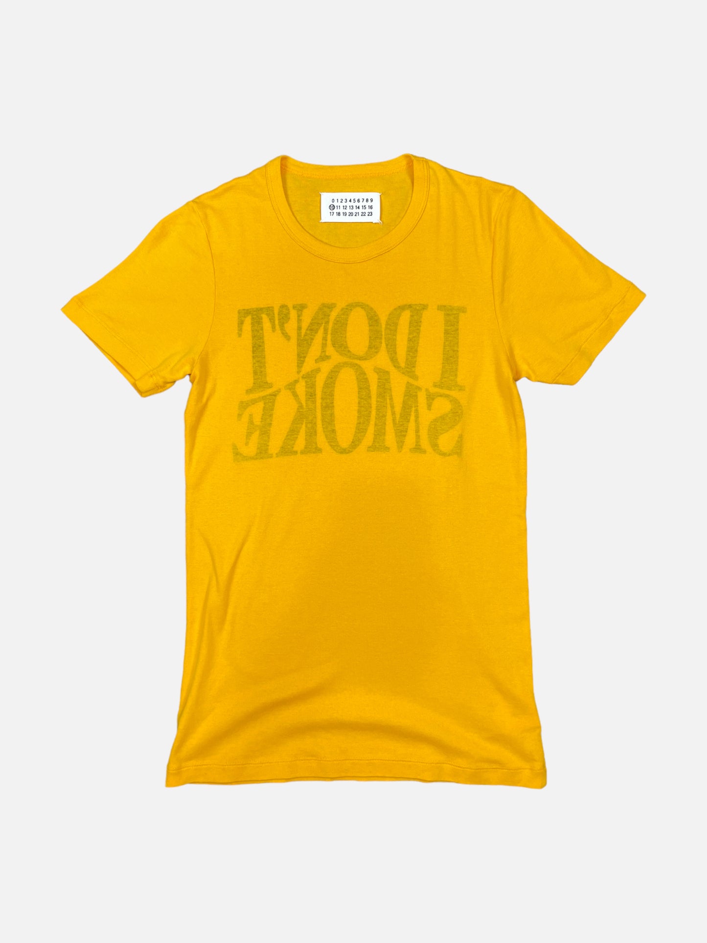Maison Margiela “I don’t smoke” shirt