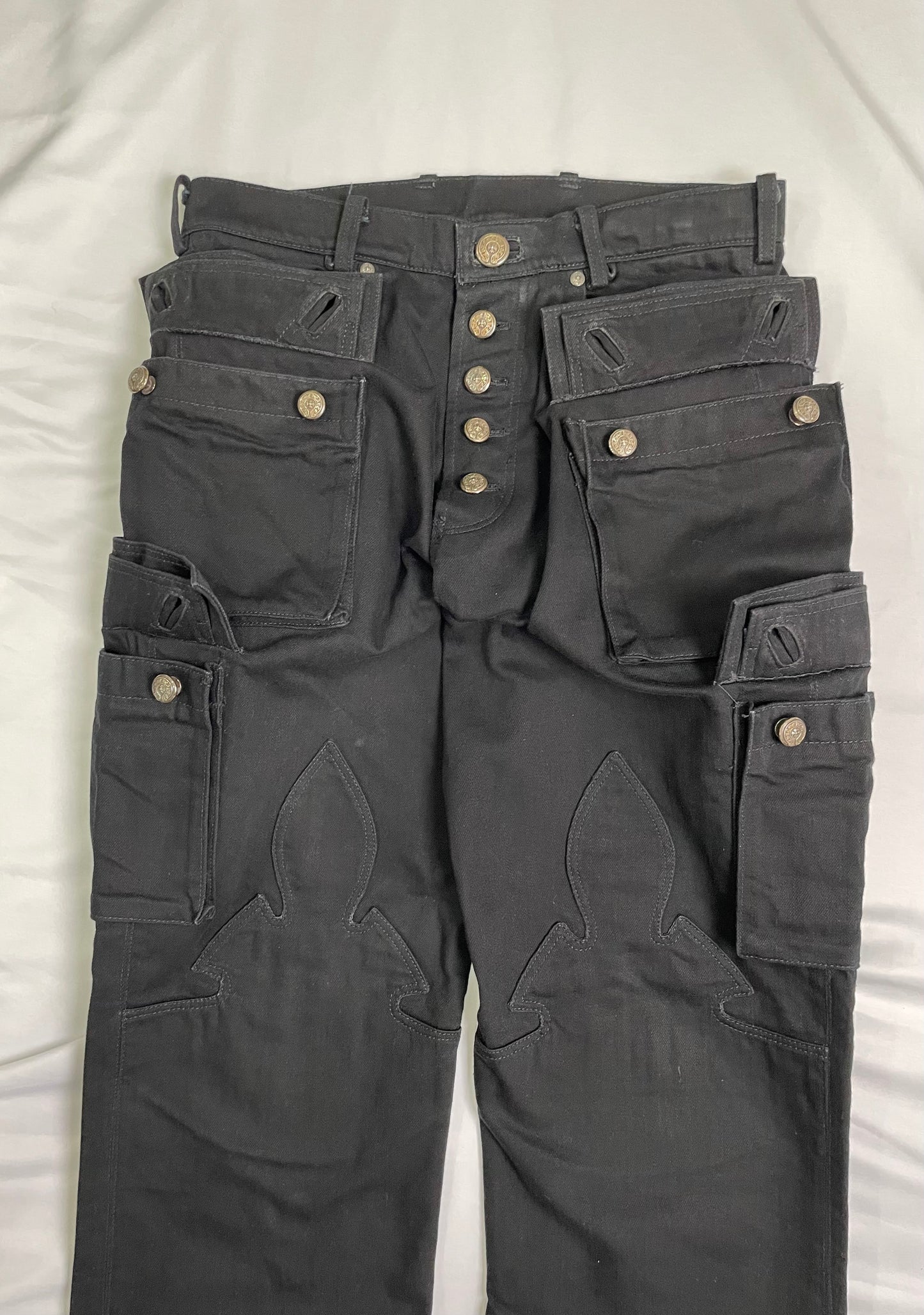 Chrome Hearts Fatigue Cargo Denim Pants