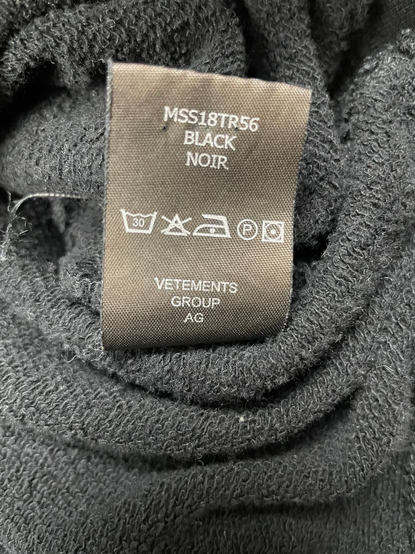 Vetements Zurich Pullover Crewneck