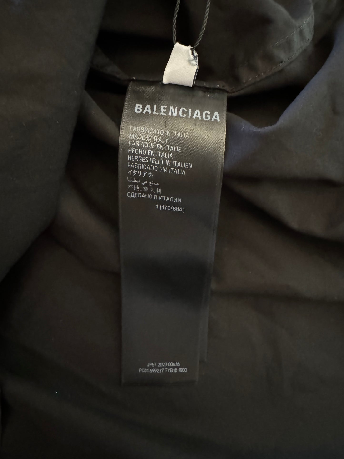 Balenciaga Trompe L’oeil Double Layered Shirt