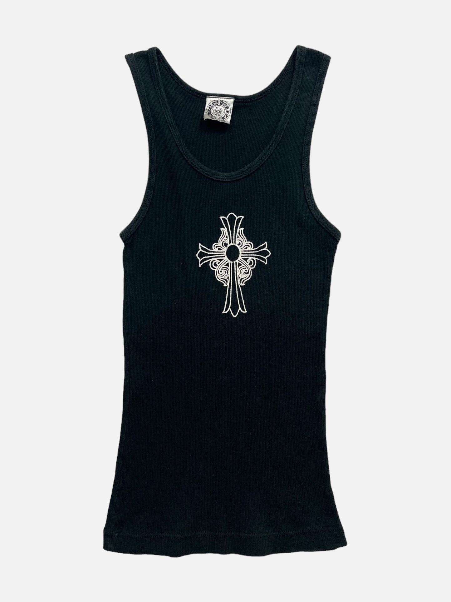 Chrome Hearts Black Cross Tank Top