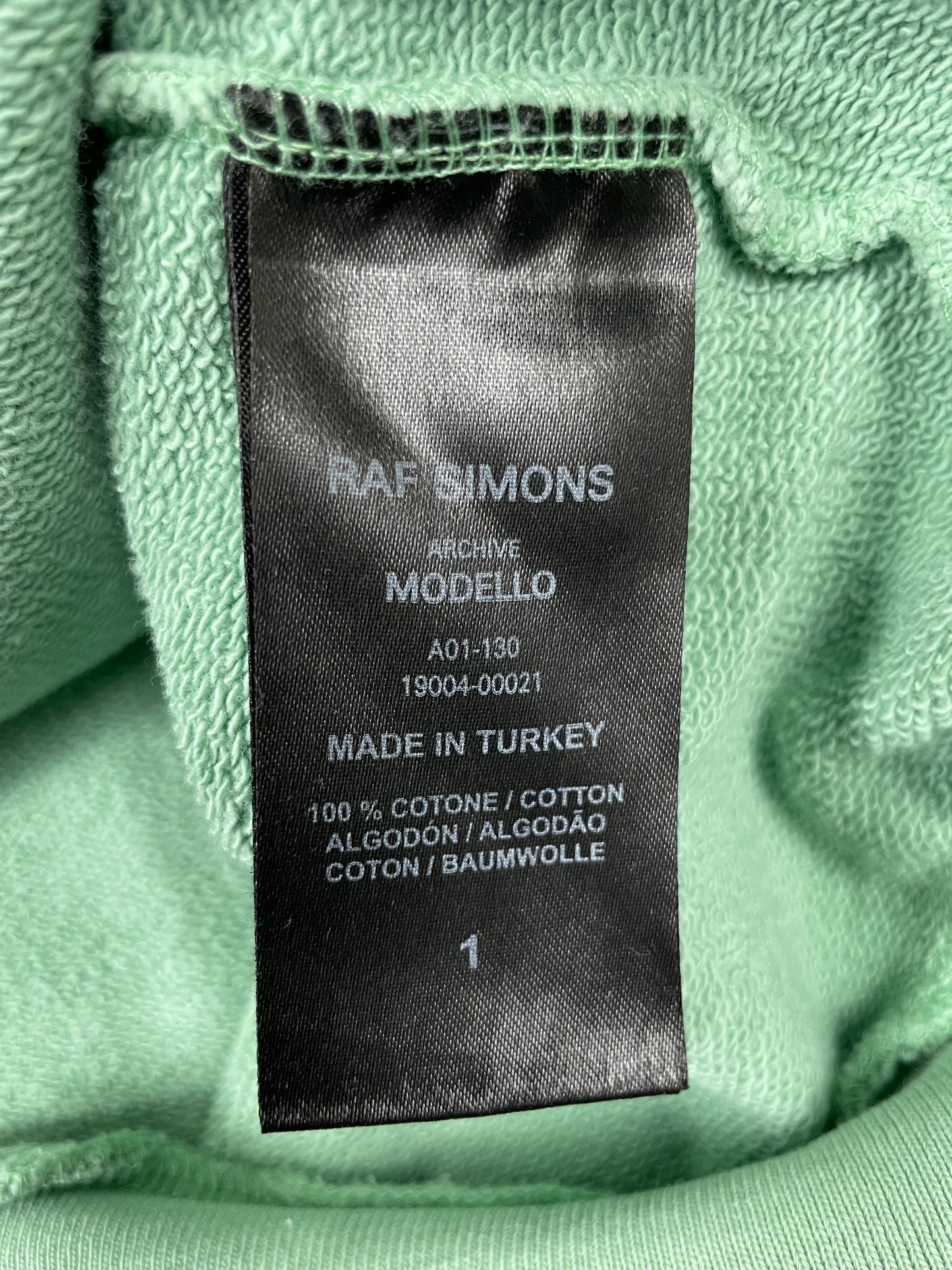 Raf Simons Archive Redux Nebraska Sweatshirt