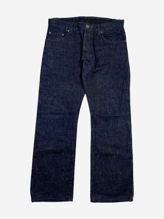 Chrome Hearts Blue Denim Jeans