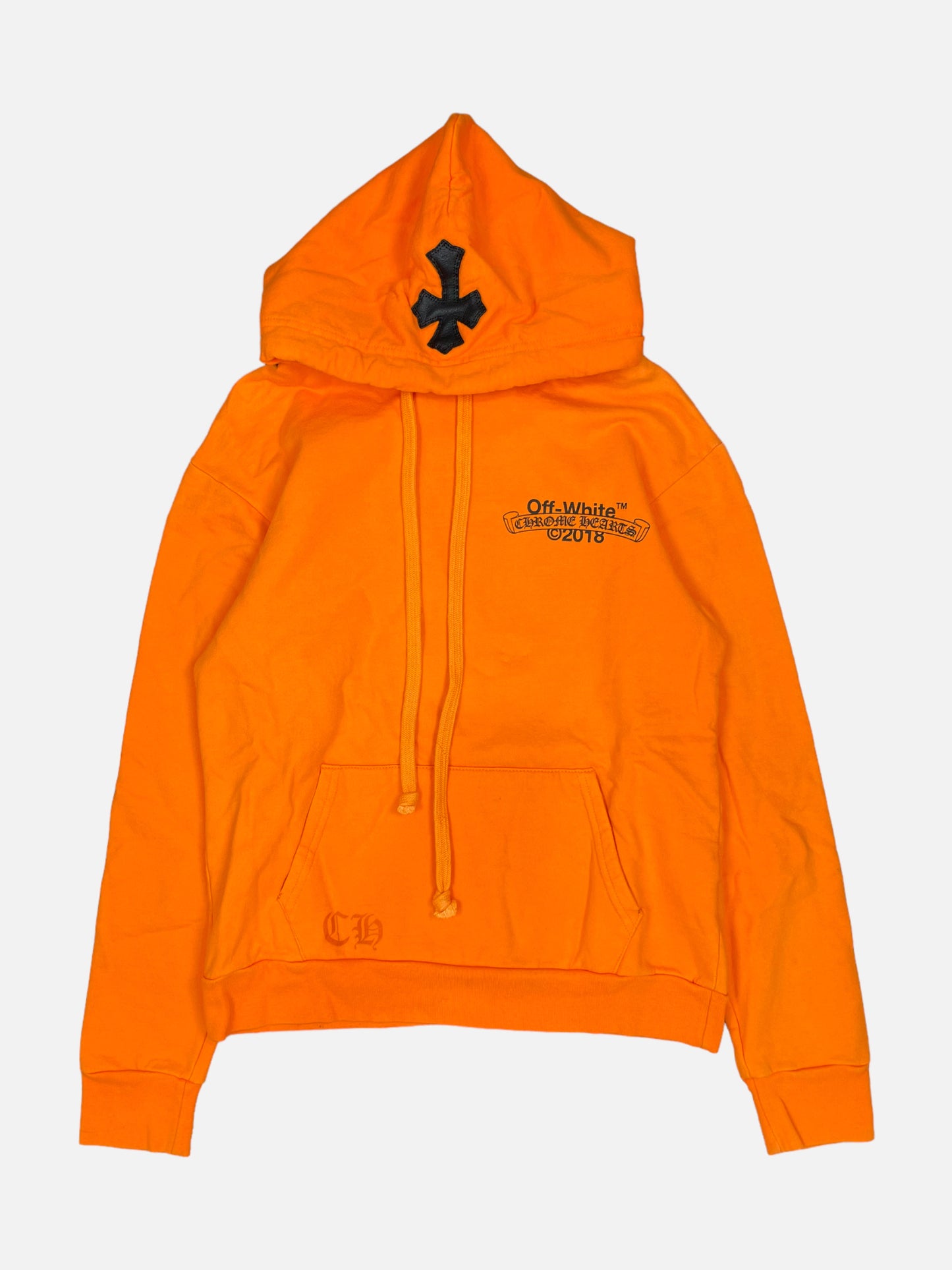 Chrome Hearts x Off-White Cross Patch Hoodie