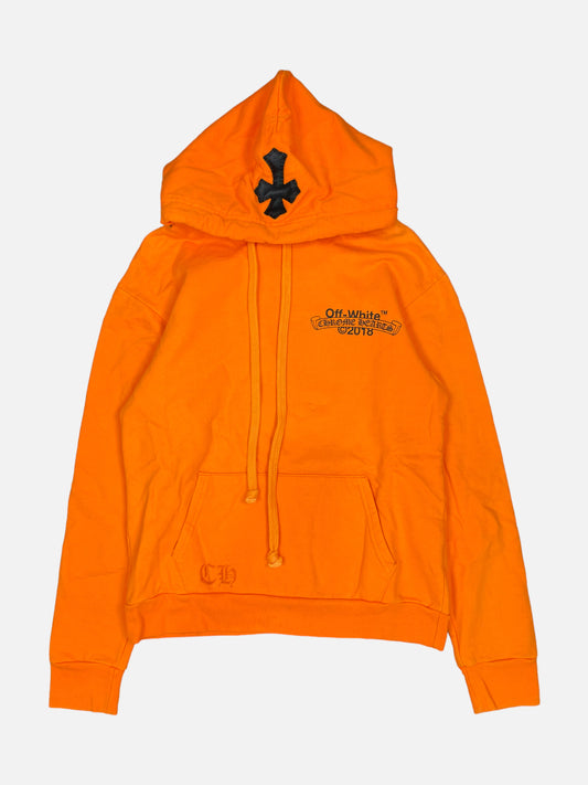 Chrome Hearts x Off-White Cross Patch Hoodie