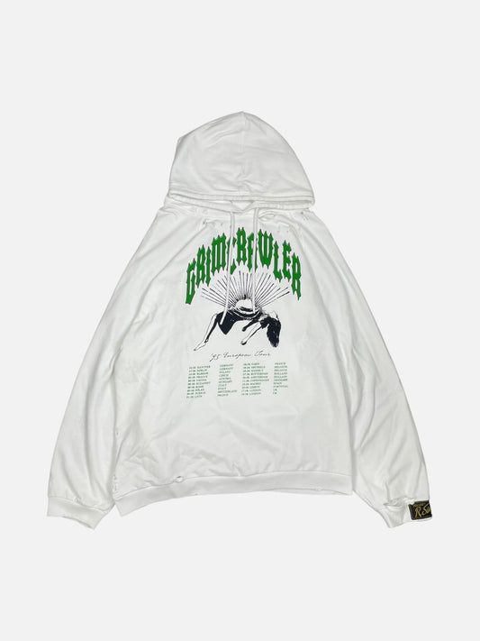 Raf Simons Oversized Distressed “Grimcrawler” Hoodie