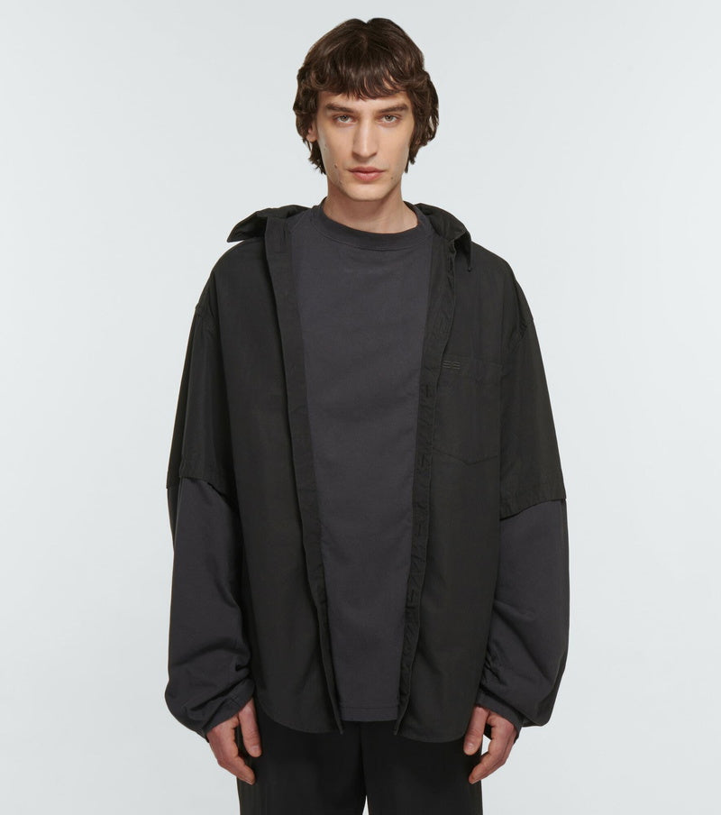 Balenciaga Trompe L’oeil Double Layered Shirt