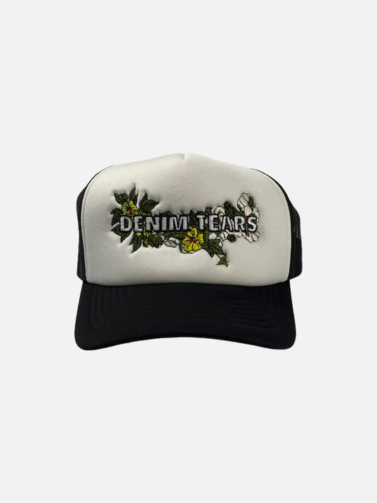 Denim Tears Logo Trucker Hat