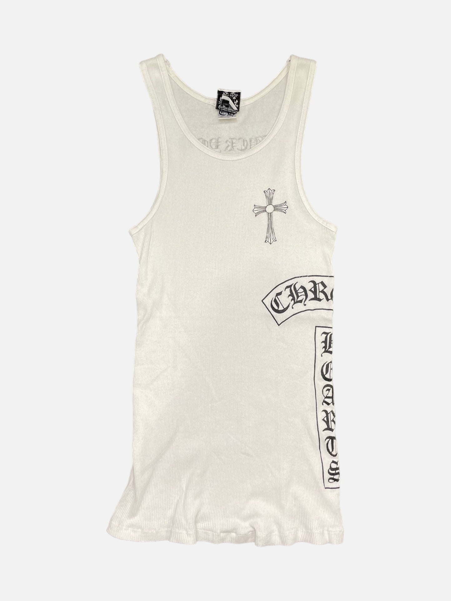 Chrome Hearts Women’s White Cross Tank Top