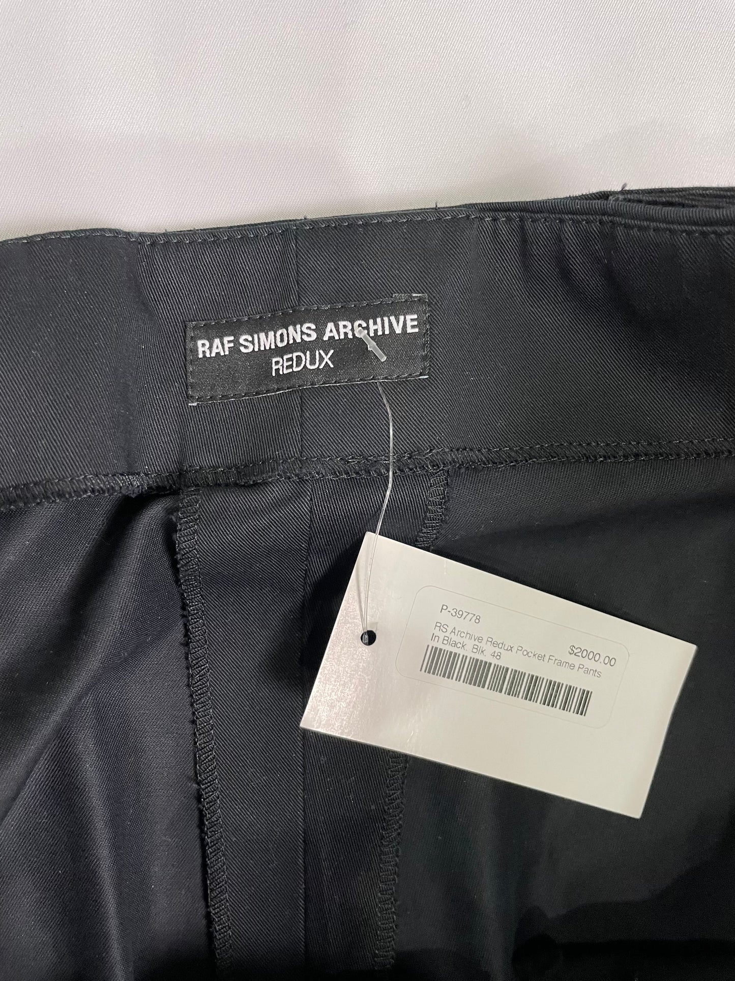 Raf Simons Archive Redux 2003 “Consumed” Cargo Pants