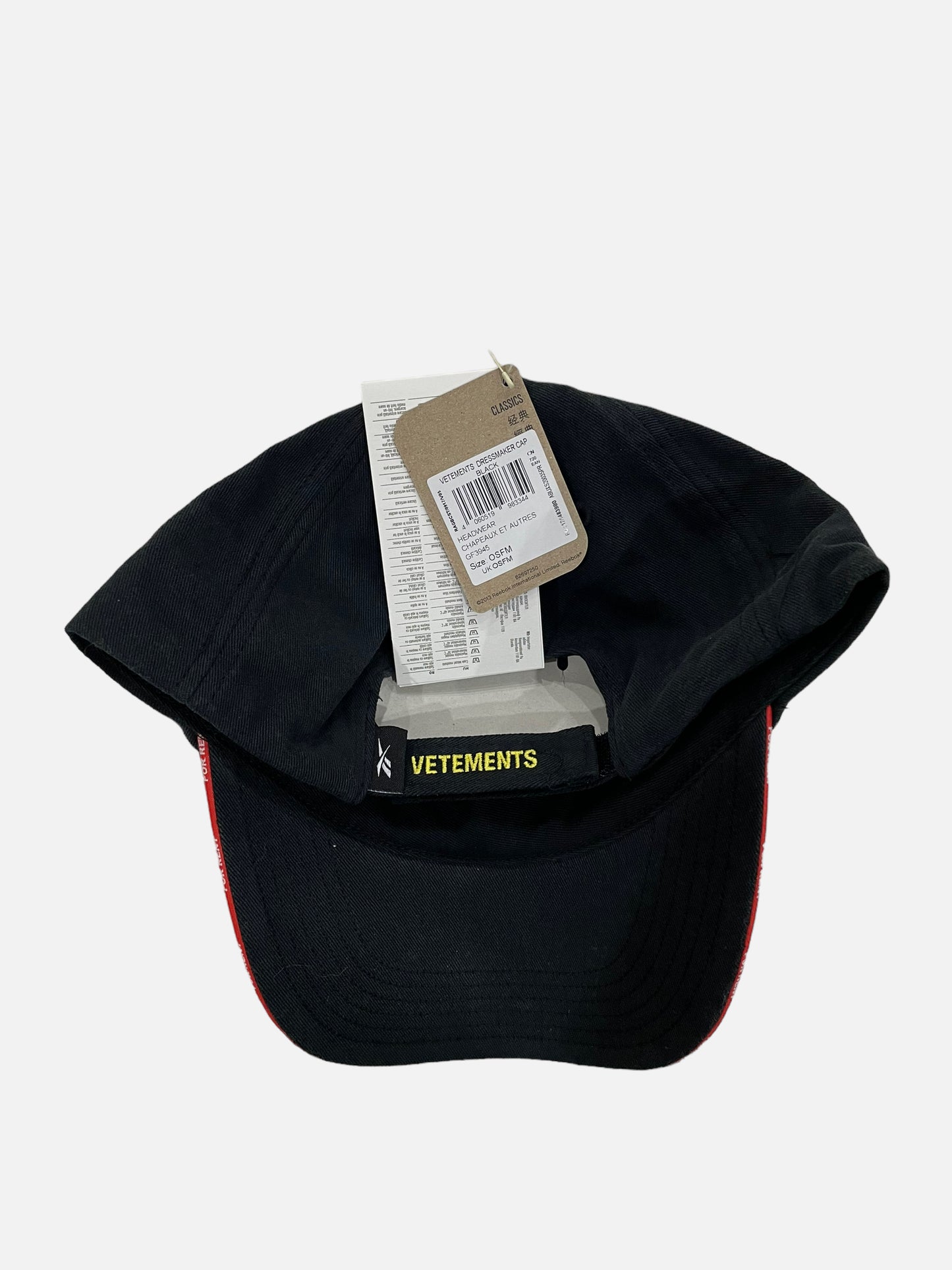 Vetements Dressmakers Cap