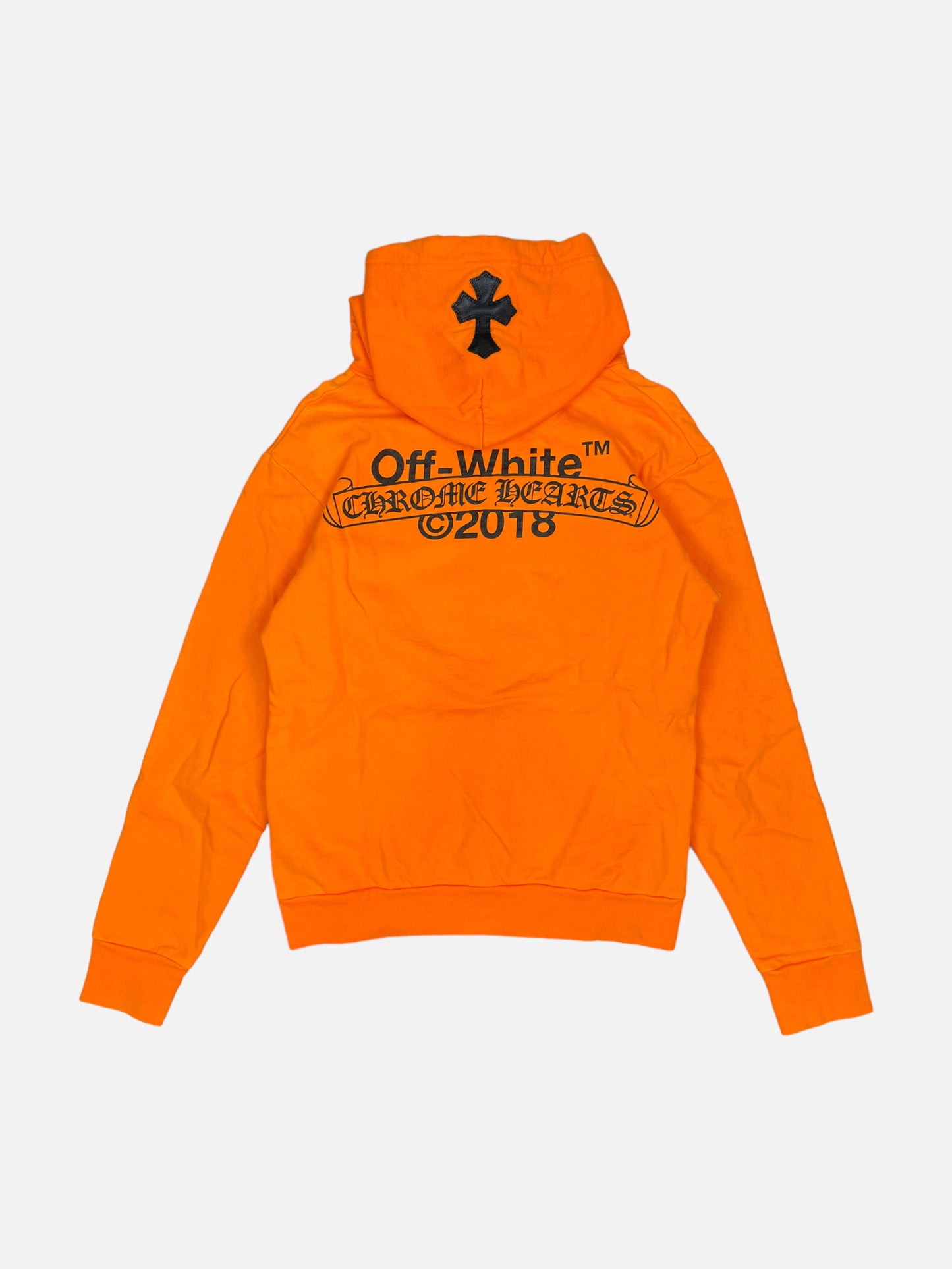 Chrome Hearts x Off-White Cross Patch Hoodie