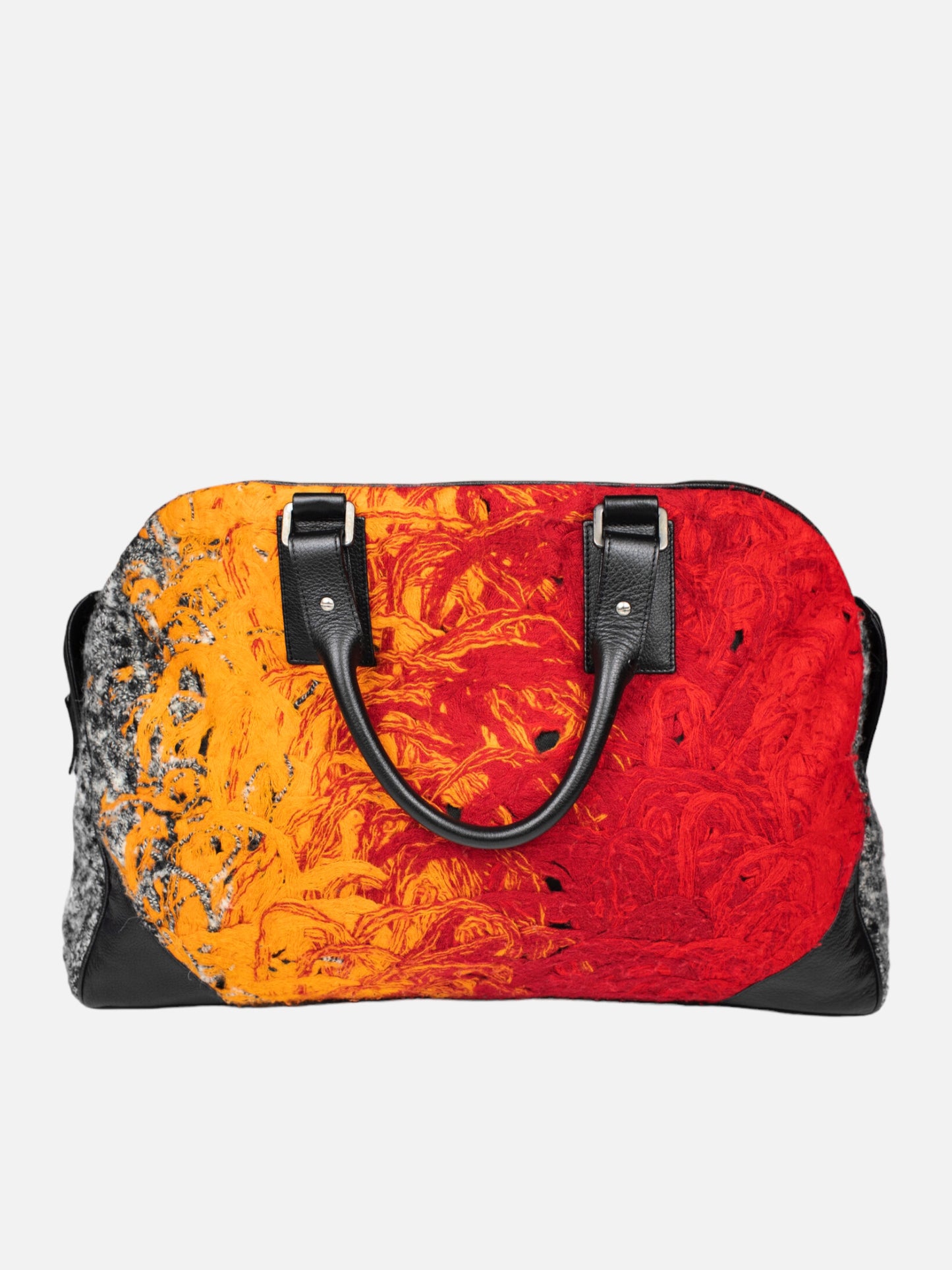 Raf Simons AW08 Phoenix Runway Red Duffle Bag