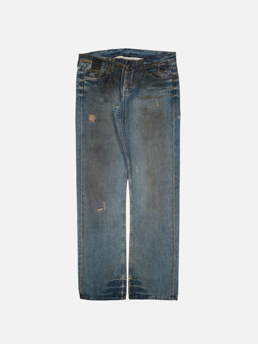 Rick Owens Slab Mud Wash Denim