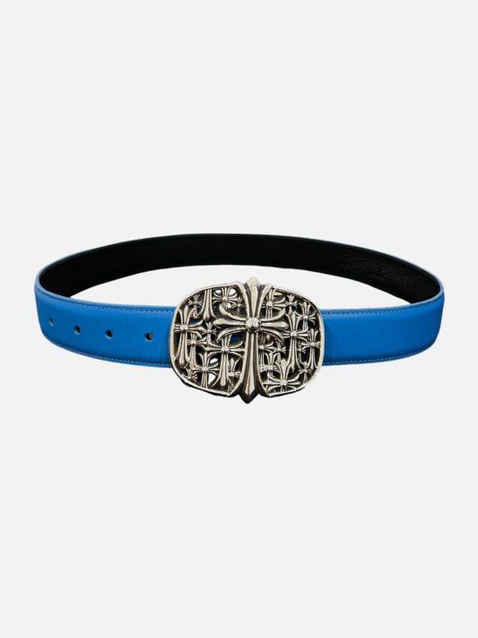 Chrome Hearts Blue Cemetery Belt