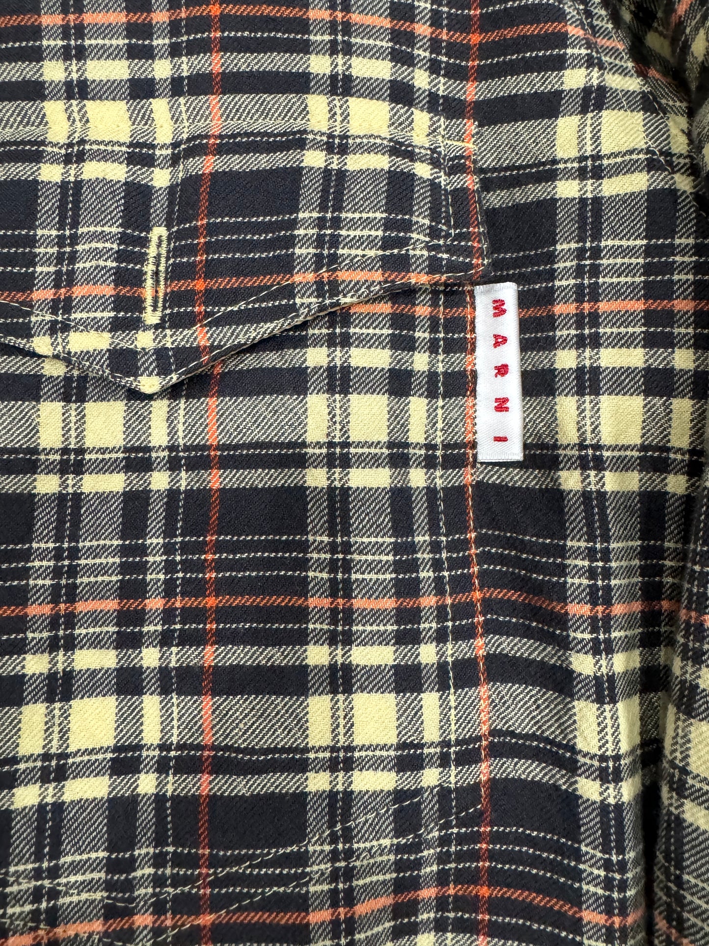 Marni Padded Check Flannel Jacket