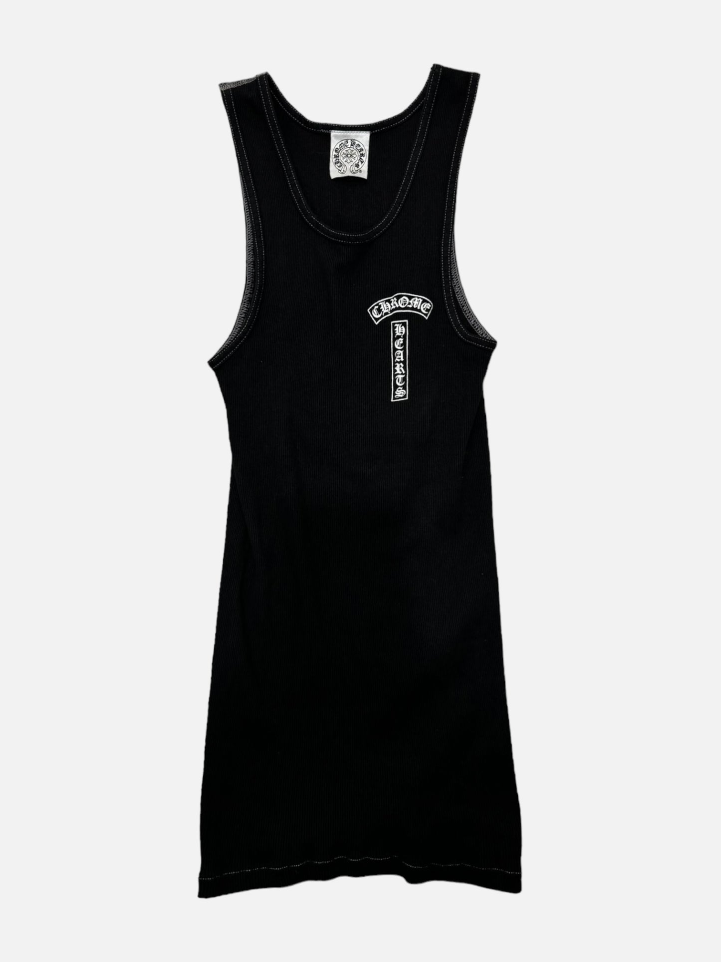 Chrome Hearts Cross Logo Black Tank Top