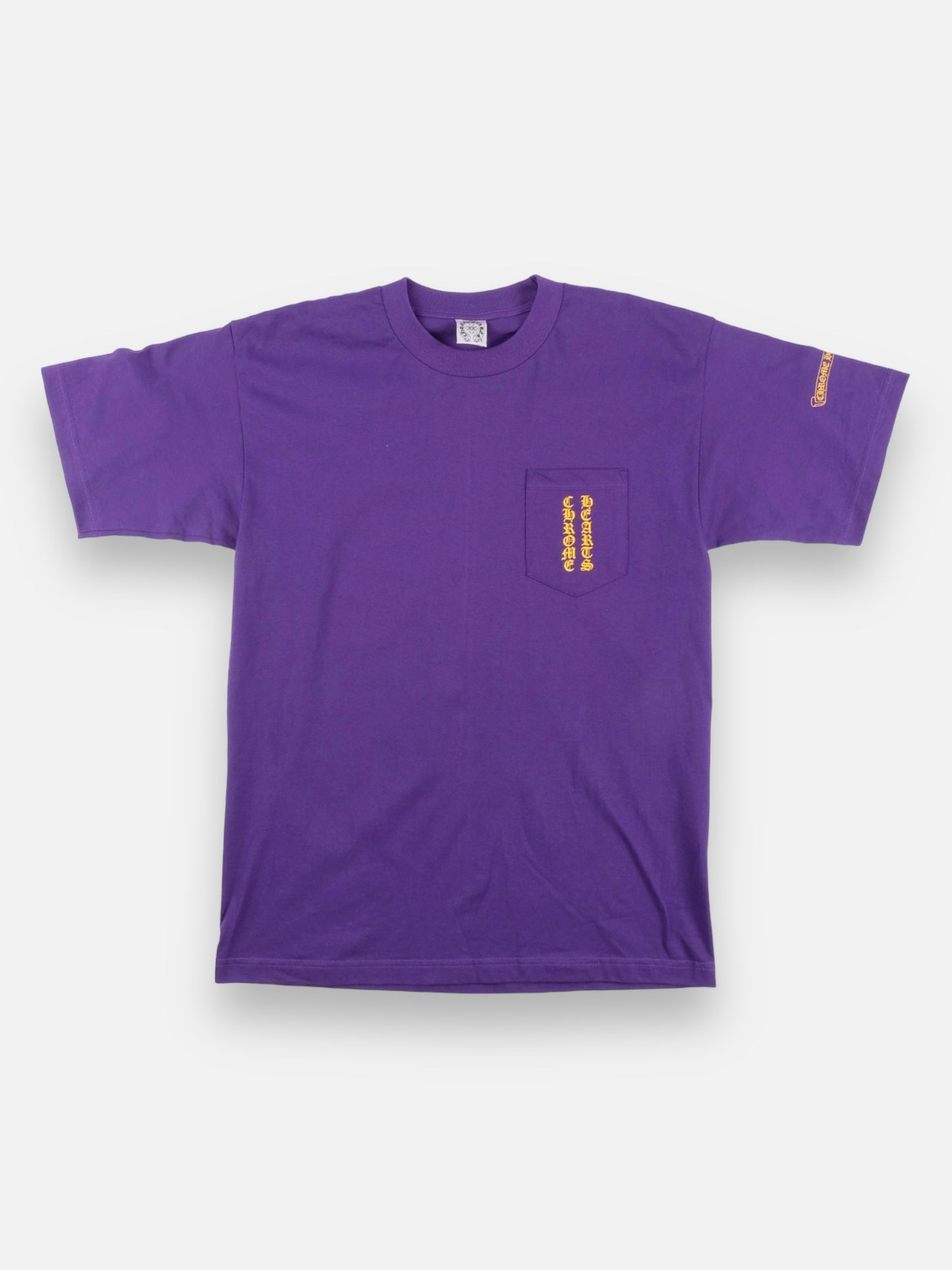 Chrome Hearts Purple and Yellow “Lakers” Shirt