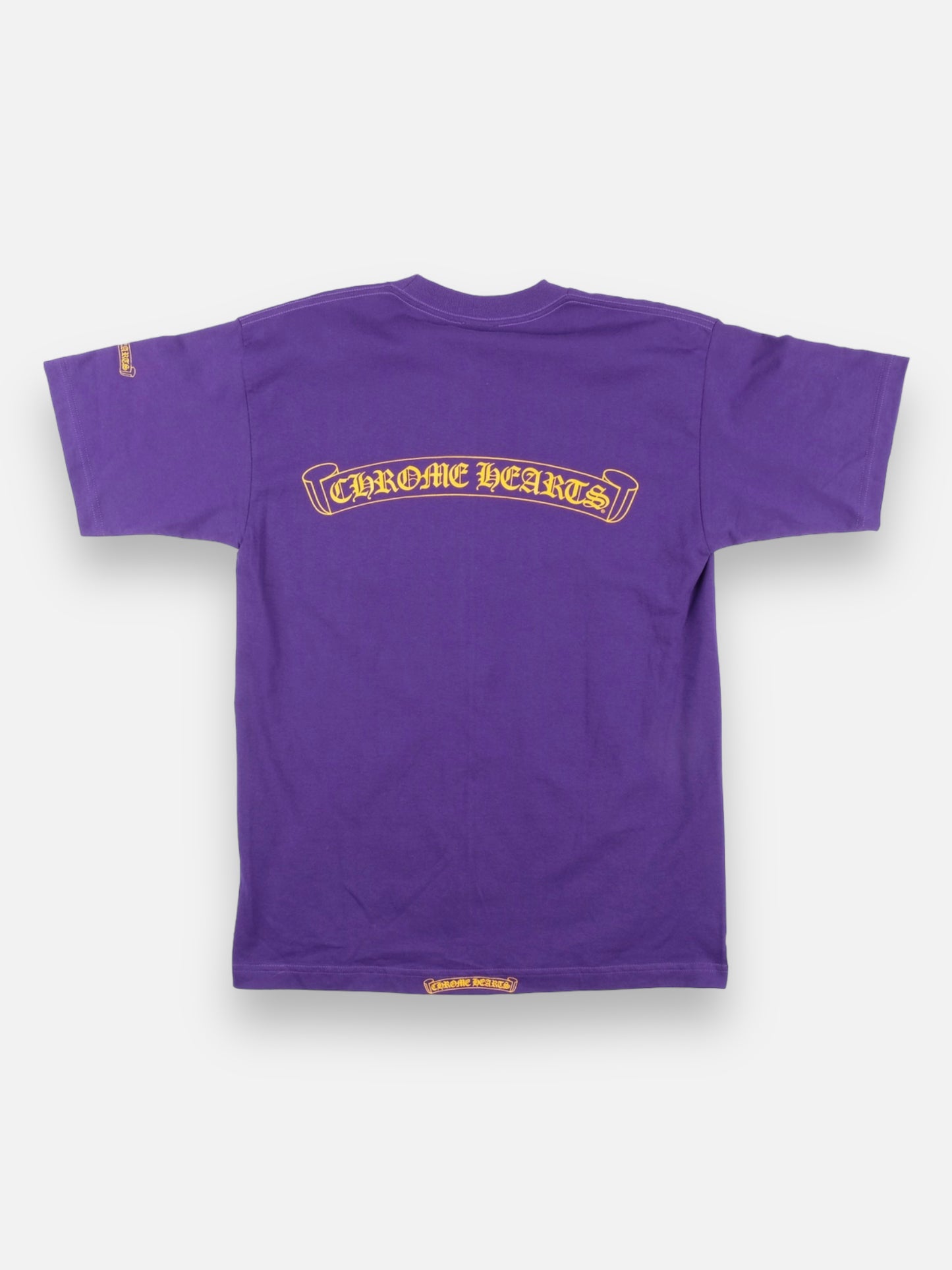 Chrome Hearts Purple and Yellow “Lakers” Shirt