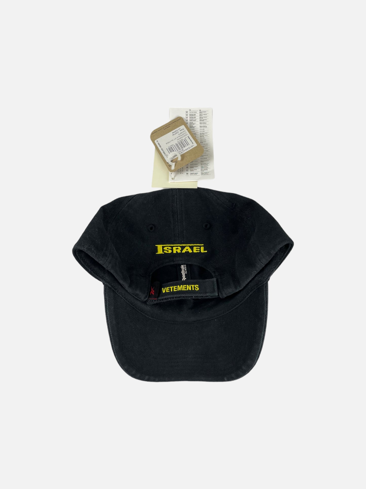 Vetements “Israel” Flame Hat