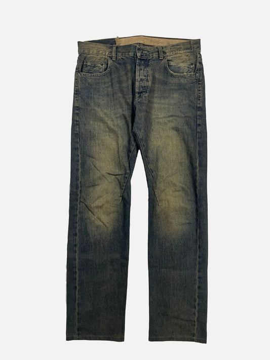 Rick Owens Drkshdw Archive Detroit Cut Denim